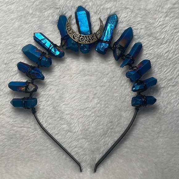 Moon crystal Headband for costume or fun - Picture 2 of 5